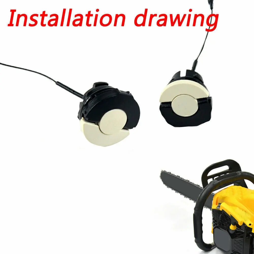 2X Chainsaw Gas Tank Fuel & Oil Cap Fit for STIHL Chainsaw MS200 MS210 MS230 MS250 MS260 Chainsaw Quality Spare Accessories