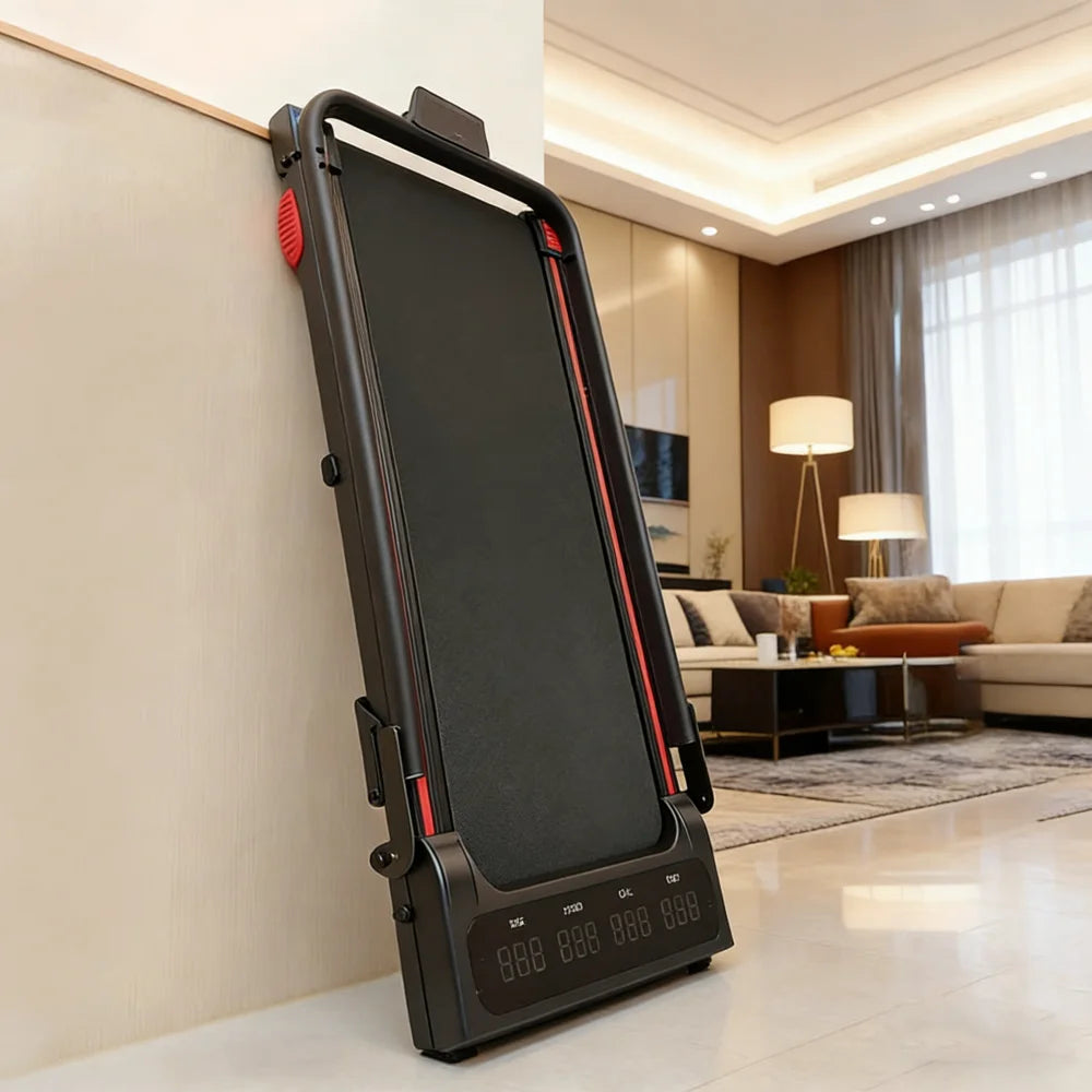 Walking Pad with Bracket Silent Treadmill for Home Compact Foldable Running Machine Indoor Fitness Equipment