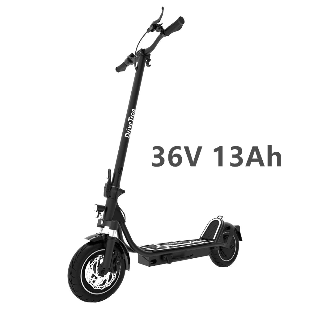 DriveTron DT01 Electric Scooter Adults 36V 13Ah Escooter Long Range 25 Miles Lightweight Kick Scooter