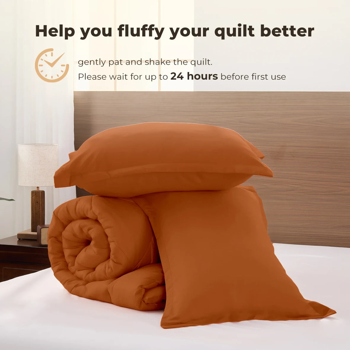 King Size Cooling Comforter Set - 2/3 Piece All-Season Bedding Set, Soft Breathable Lightweight Bedding with 1 Comforter and 1 or 2 Matching Pillow Shams, Easy Care