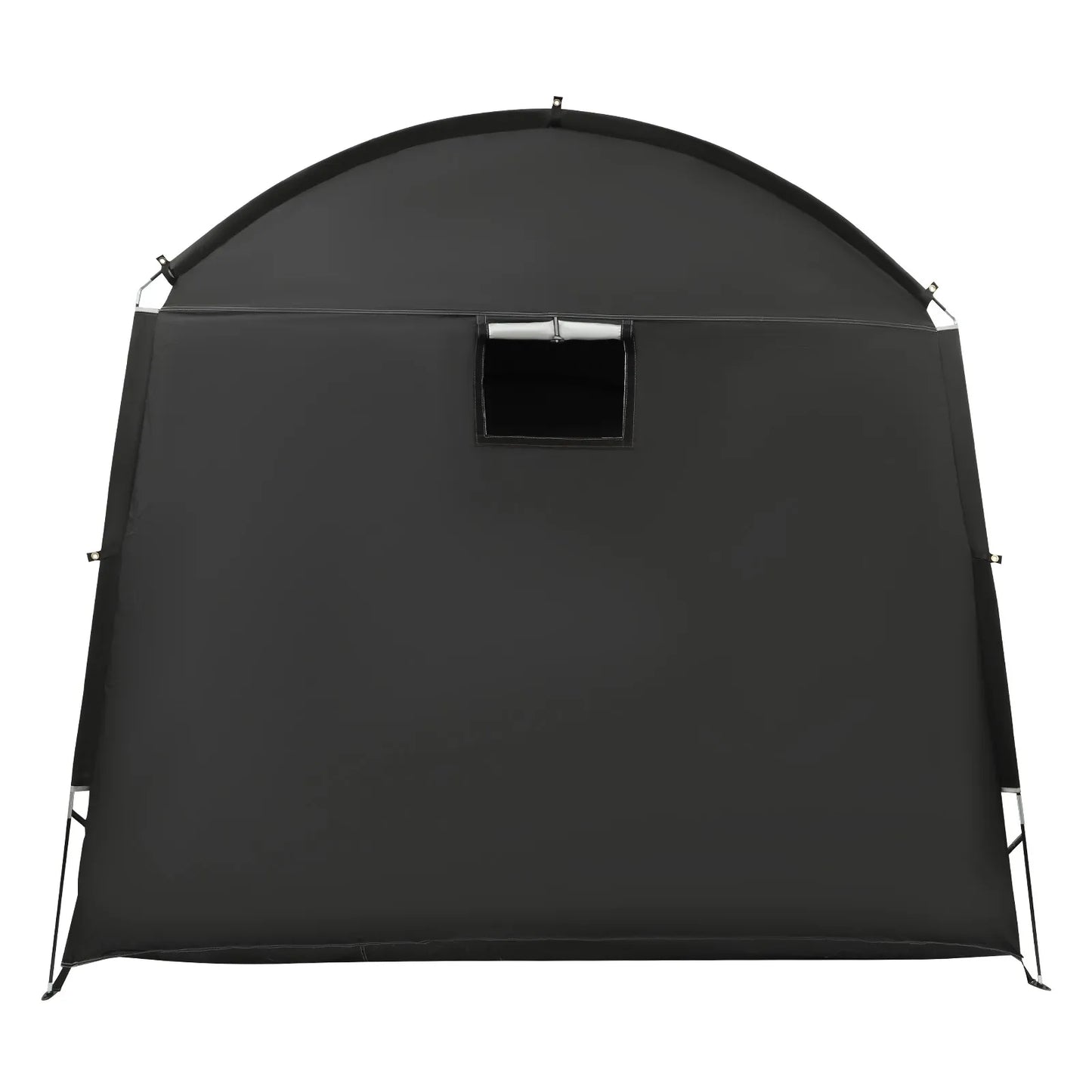 210D Oxford Cloth Bike Storage Tent Waterproof UV Protection Outdoor Bicycle Shelter for 3-4 Bikes Portable Storage Shed