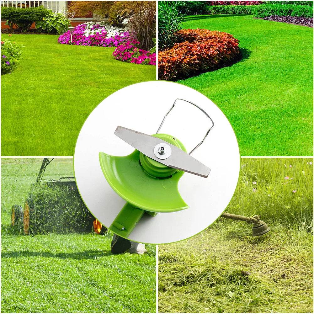 10-1pcs 15cm Replacement Saw Blades Metal Grass String Trimmer Head Lawn Mower Fitting Parts Garden Power Tool Replacement Blade
