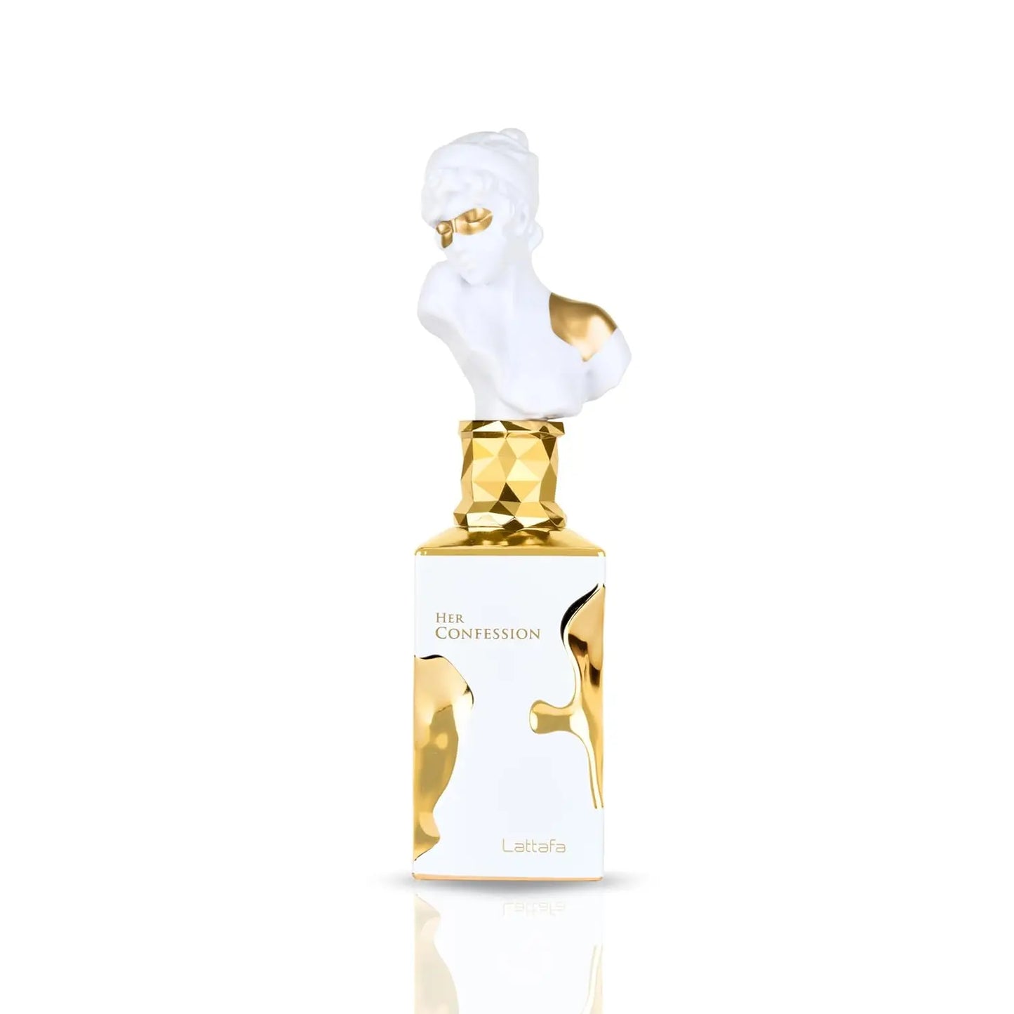 Lattafa Her Confession – Vanilla, flowers, amber, musk – eau de toilette Women's persistent fragrance, 3.4 oz/100 ml Halloween,
