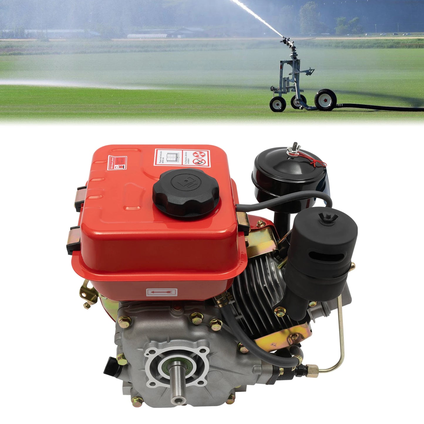 Recoil Start System Diesel Motor Diesel Engine 4-Stroke 3hp Single-Cylinder for Go Cart Chipper Log Splitter Lawn Mower
