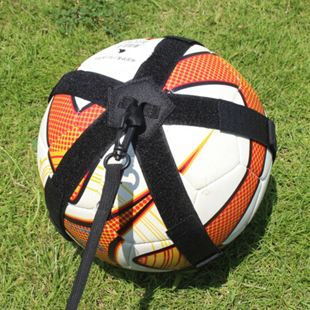 Nylon Football Kick Trainer Adjustable Soccer Exercise Assistance Band  Soccer Skills Trainer Strap Useful Sport Supplies