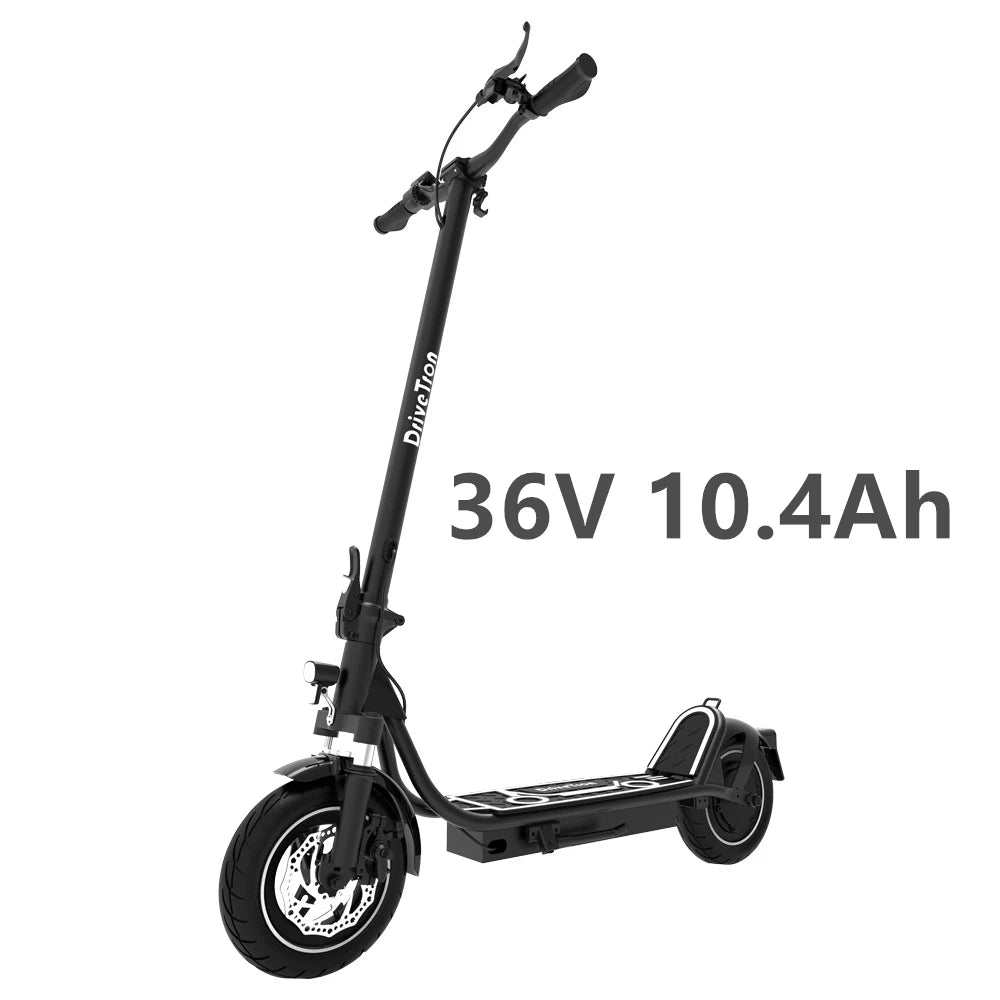 DriveTron DT01 Electric Scooter Adults 36V 13Ah Escooter Long Range 25 Miles Lightweight Kick Scooter