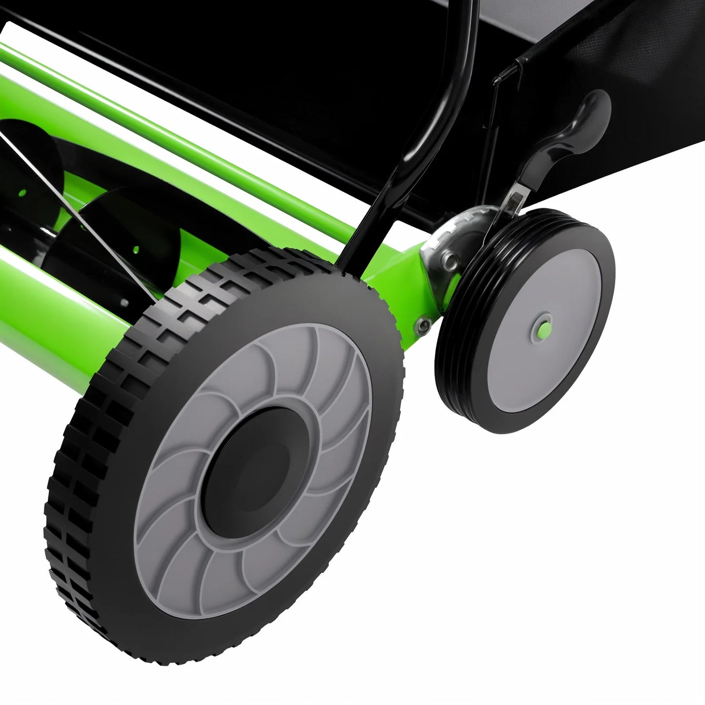 20" Lawn Mower Grass Cutter Machine with Collection BoxPush Reel Mower 5-Blade