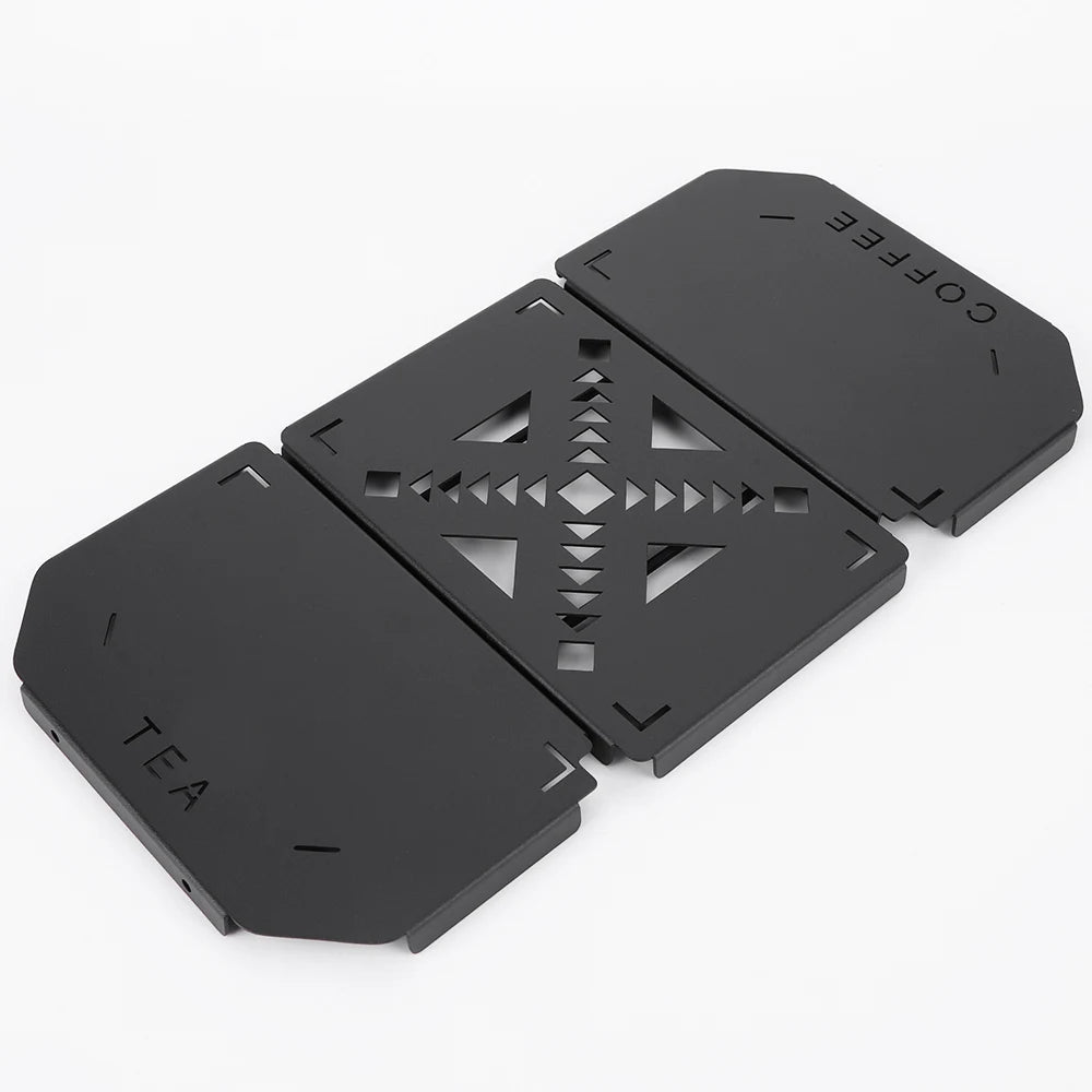 Folding Table Top Heavy Duty Table Board Plate Metal Aluminum Alloy for Stanley Lunch Box 9.4L Camping Gear