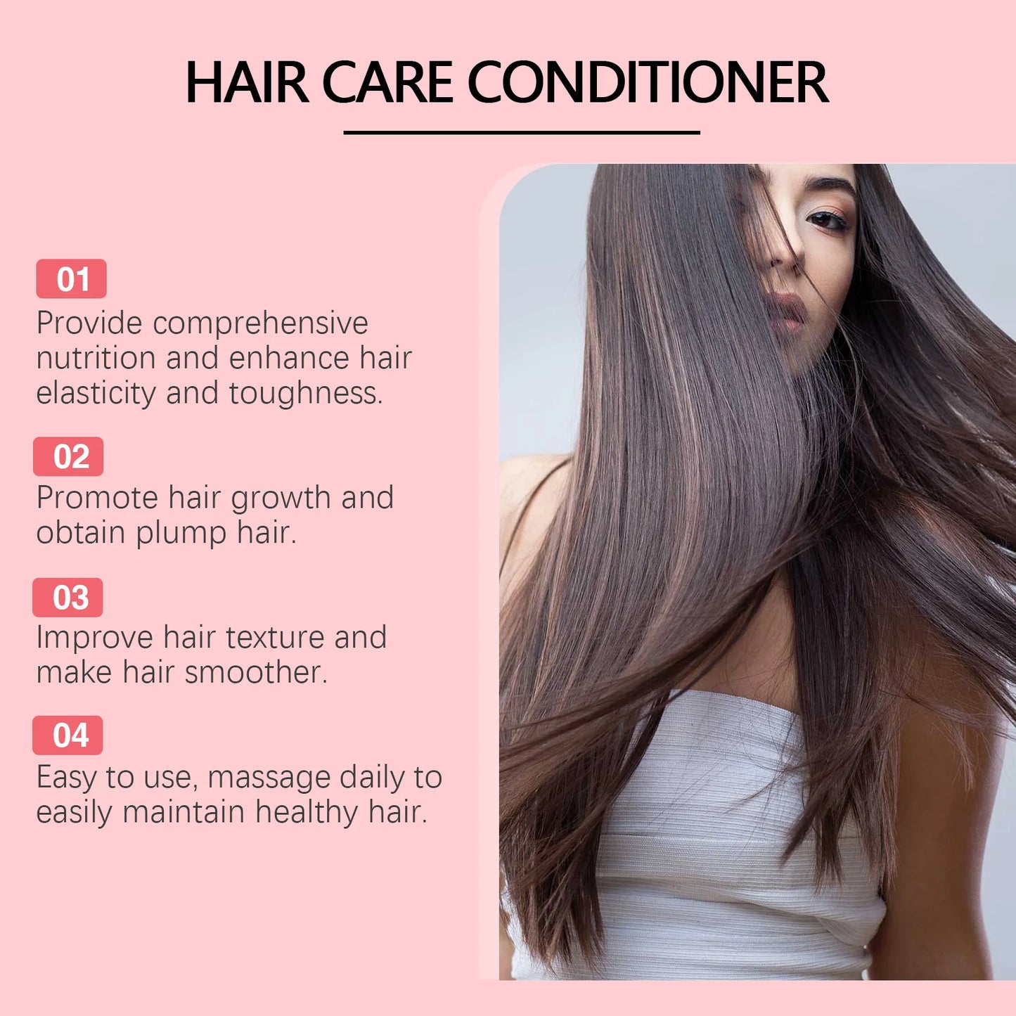 Soft Nourishing Hair Mask Conditioner Deeply Nourishes Hair For Healthy Glow Damaged Hair Care 2024 new