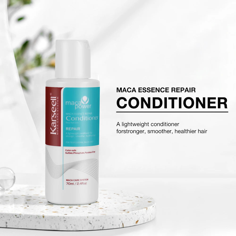 Karseell Hair mask Shampoo and Conditioner Travel set Collagen Hair Treatment Deep Repair Conditioning For Dry Damaged Hair