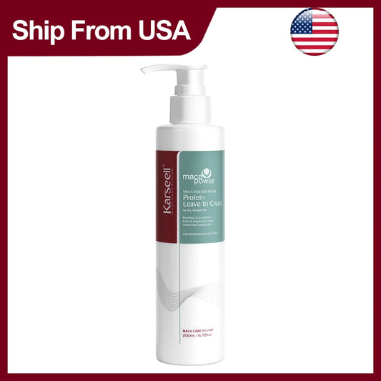 Karseell 200ml Protein Leave In Cream Repair Conditioner Hair Treatment Natural Essences Hair Care Product For All Hair Types