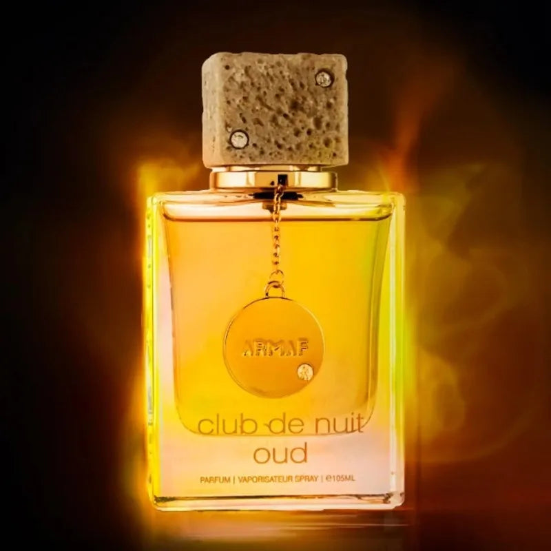 Armaf Club De Nuit Oud Eau De Parfum Spray for Unisex Long-lasting Fragrance Cologne Persistence Pheromone Natural Perfume 105ML