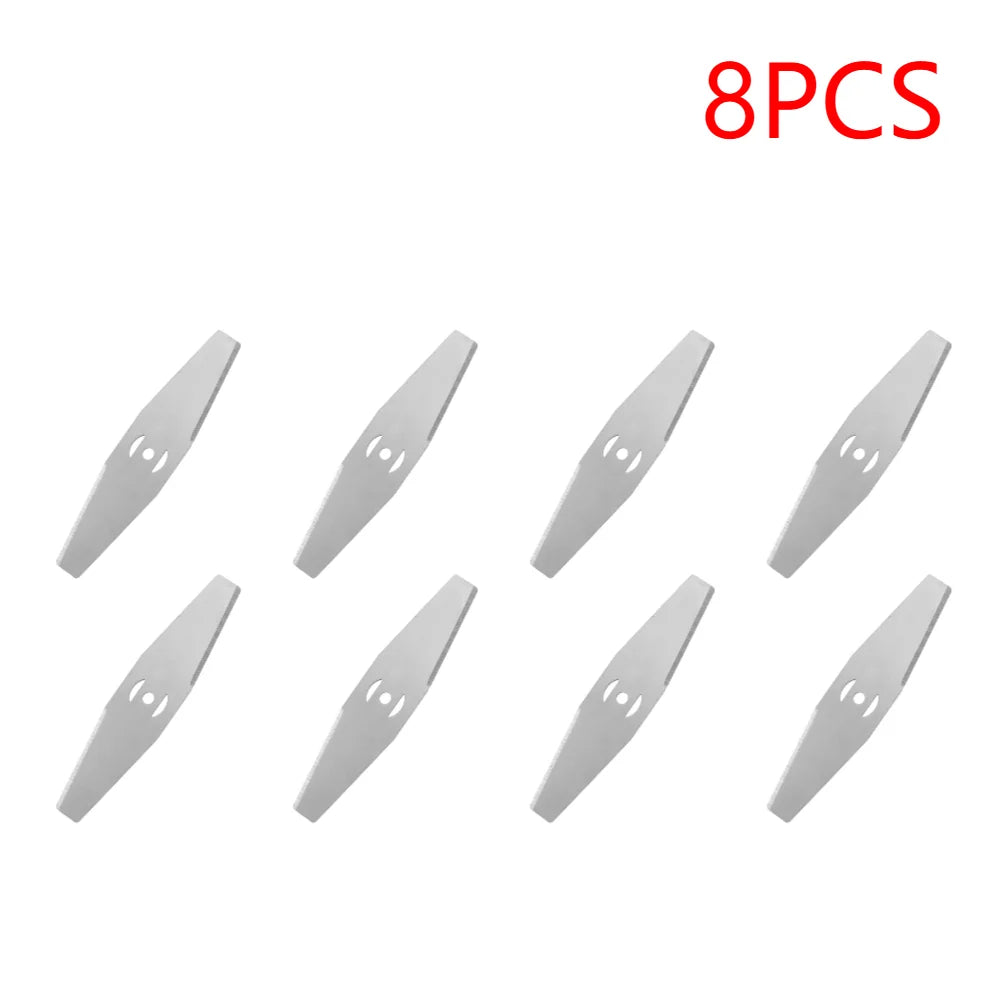 10-1pcs 15cm Replacement Saw Blades Metal Grass String Trimmer Head Lawn Mower Fitting Parts Garden Power Tool Replacement Blade