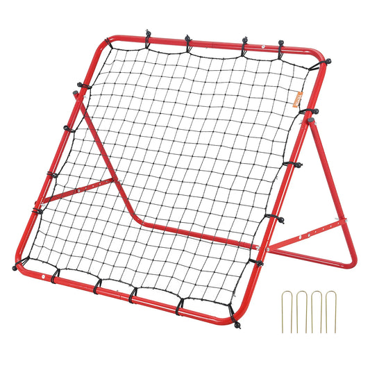 39X39FT Soccer Rebounder Rebound Net Portable Football Training Gifts Adjustable Angles Goal Net Aids & Equipment