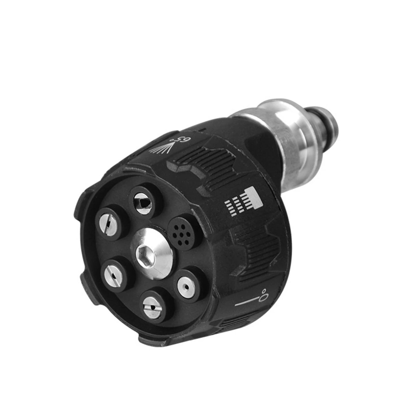 Universal 4000Psi High Pressure Washer Spray Nozzle 0/15/25/40 Degree Rotation Soap Watering Rinse Tip Solves Poor Cleaning