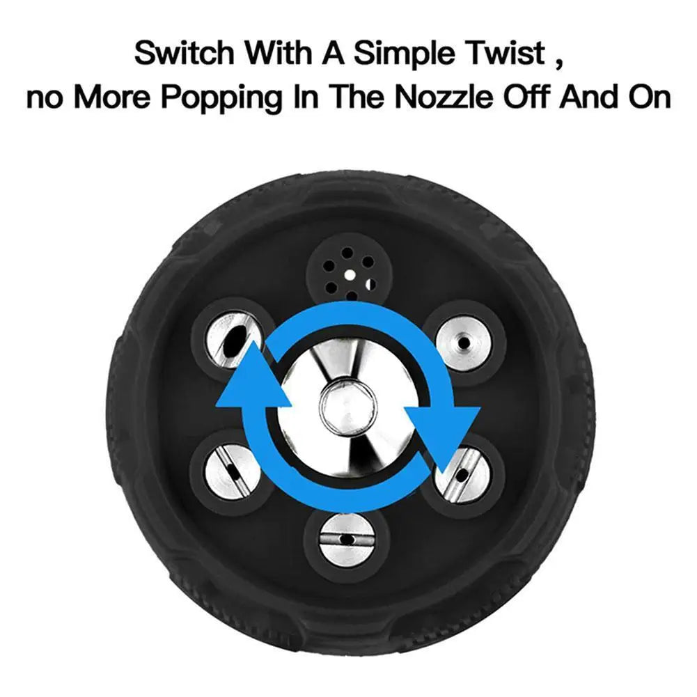 Universal 4000Psi High Pressure Washer Spray Nozzle 0/15/25/40 Degree Rotation Soap Watering Rinse Tip Solves Poor Cleaning