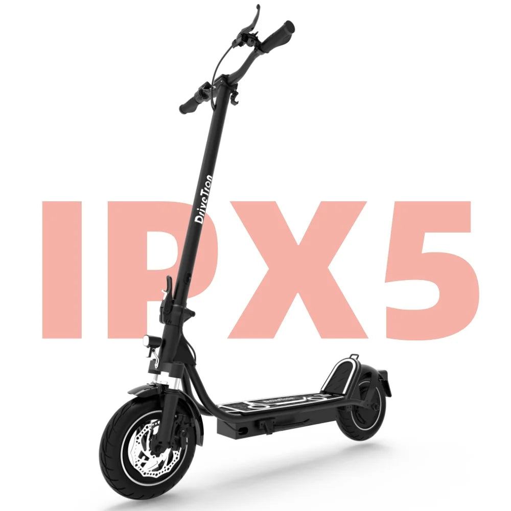 DriveTron DT01 Electric Scooter Adults 36V 13Ah Escooter Long Range 25 Miles Lightweight Kick Scooter