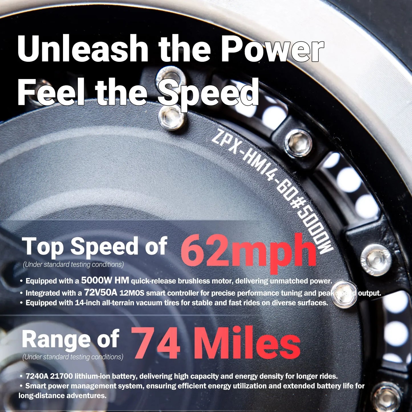 TOURSOR X14 4000W*2 Dual Motor 60V45Ah Battery E-Scooter Electric Scooter For Adults 14" Off-road Tire Foldable Road EScooter