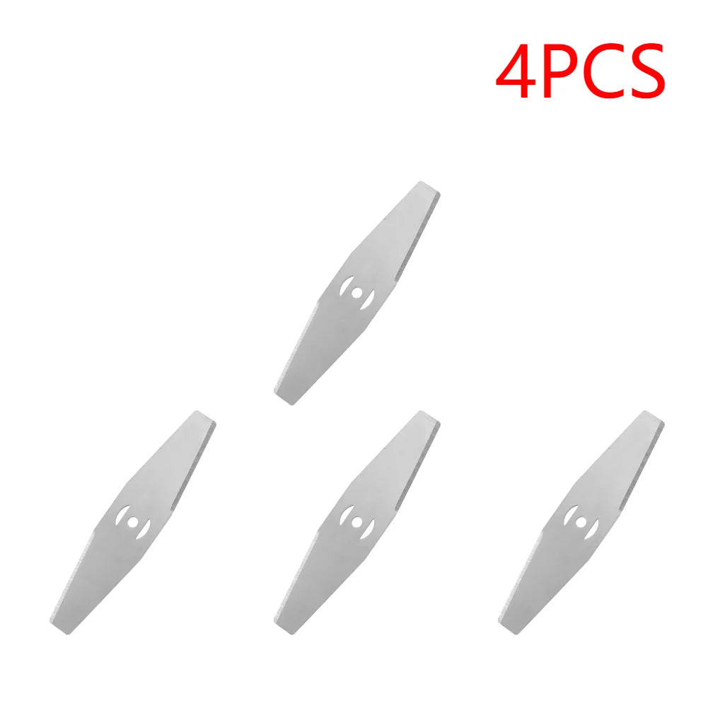 10-1pcs 15cm Replacement Saw Blades Metal Grass String Trimmer Head Lawn Mower Fitting Parts Garden Power Tool Replacement Blade