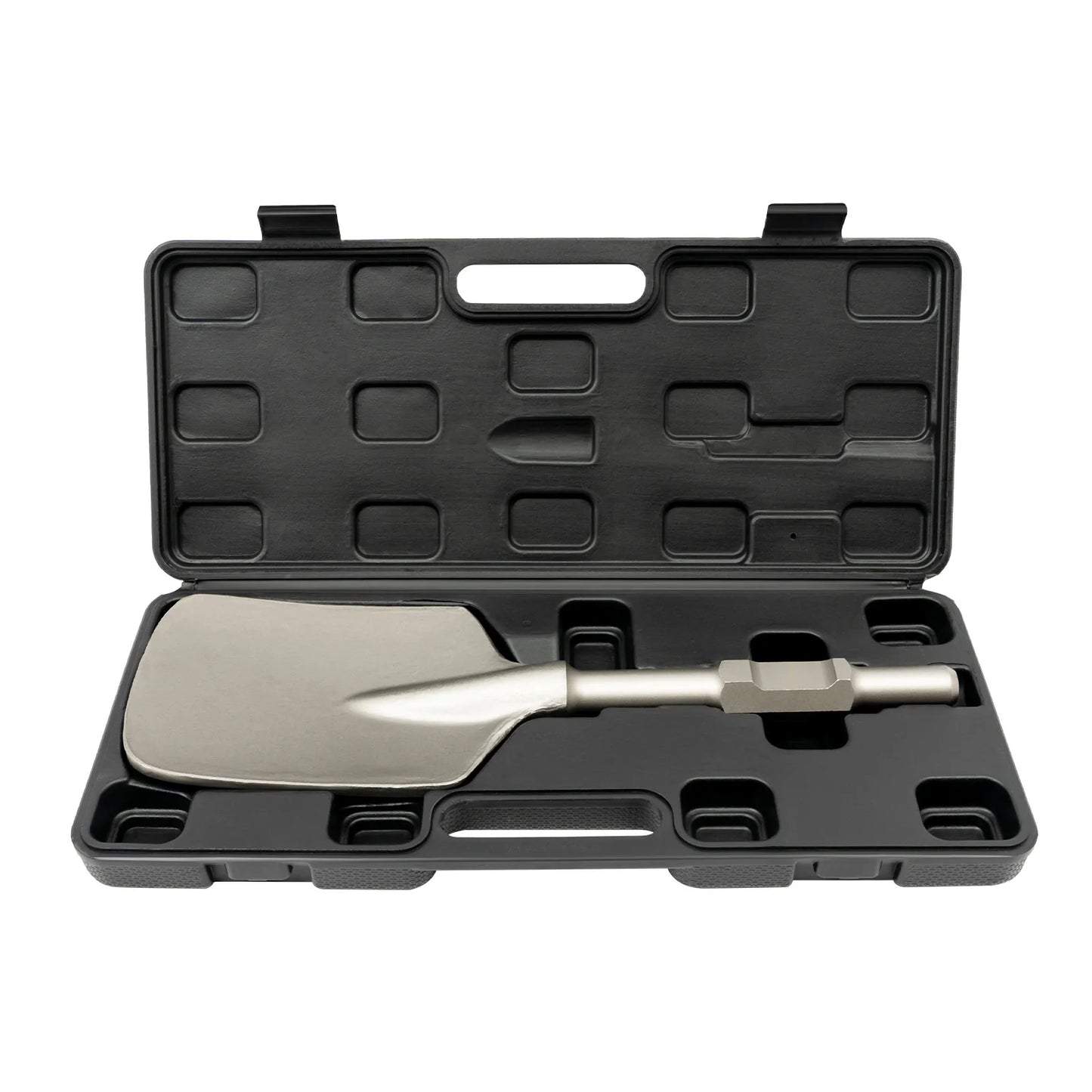 Jack Hammer Bits,Electric Clay Spade Chisel Scoop Shovel Bit 40Cr Chromium Steel Clay Spade Chisel Bit Jack Hammer Concrete Ston