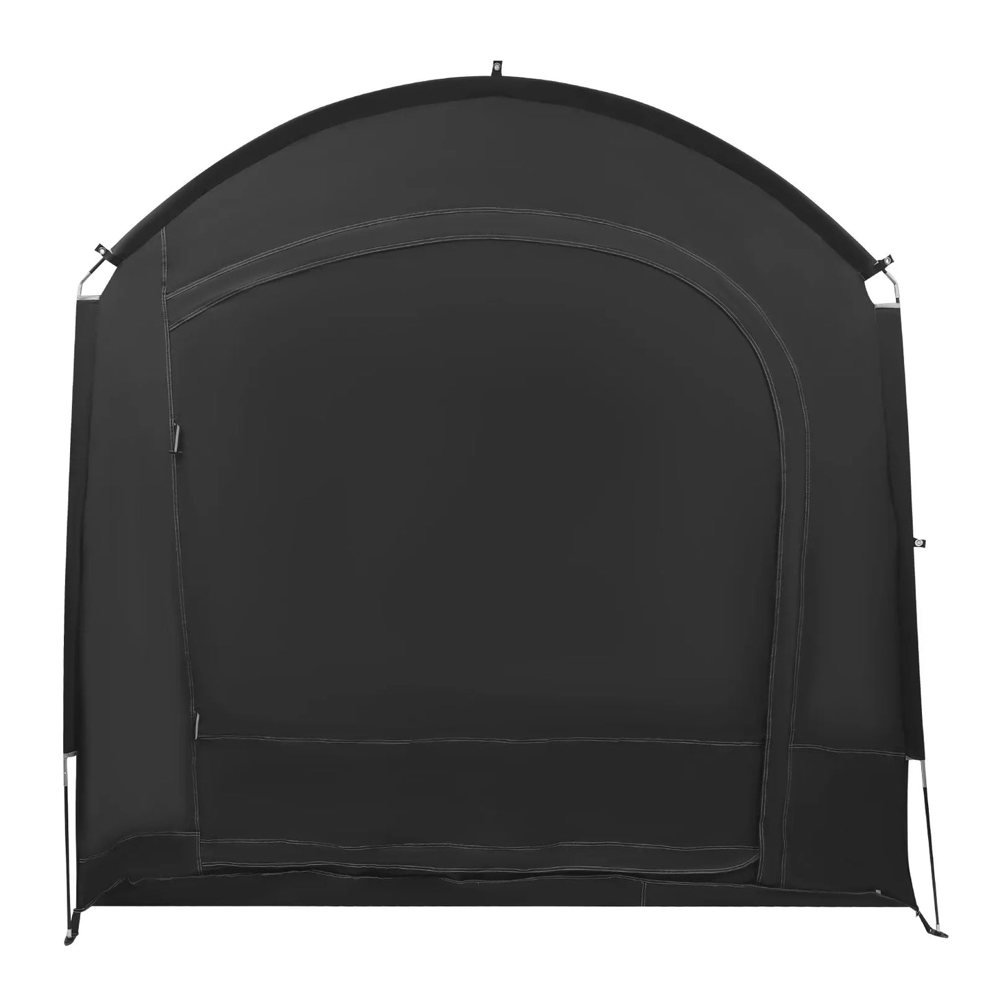 210D Oxford Cloth Bike Storage Tent Waterproof UV Protection Outdoor Bicycle Shelter for 3-4 Bikes Portable Storage Shed